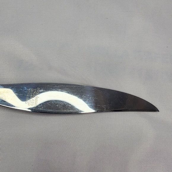 Mid Century Mode Danish Sheffield England‎ Teak Wood Handled 3-Piece Set - Picture 6 of 9